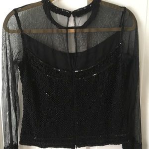 Beautiful Beaded Vintage Top